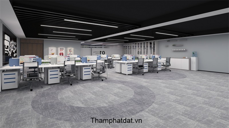 thảm lót sàn văn phòng carpet